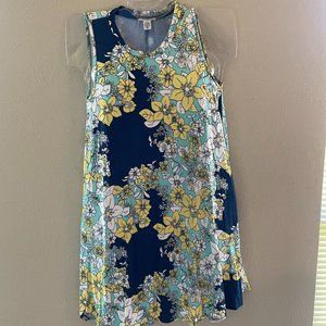 Blue Floral Dress